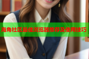 海角社区最佳浏览器推荐及使用技巧