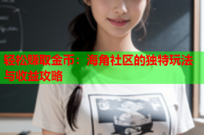 轻松赚取金币：海角社区的独特玩法与收益攻略