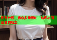 海角社区：畅享多元互动，结识志同道合的朋友