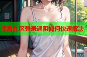 海角社区登录遇阻如何快速解决