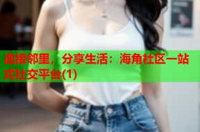 连接邻里，分享生活：海角社区一站式社交平台(1)