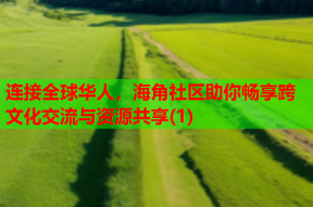 连接全球华人，海角社区助你畅享跨文化交流与资源共享(1)