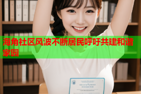 海角社区风波不断居民呼吁共建和谐家园