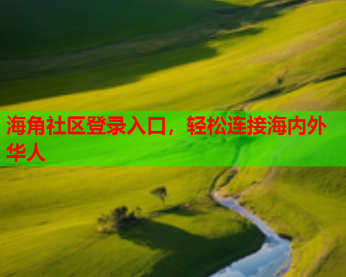 海角社区登录入口，轻松连接海内外华人  第2张