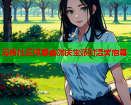 海角社区绿意盎然庆生派对温馨启幕  第1张