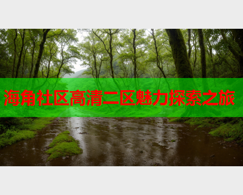 海角社区高清二区魅力探索之旅  第2张